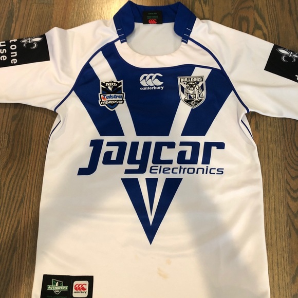 Authentic NRL Bulldogs Jersey Size Small - Picture 1 of 6
